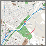 MBTA Airport Neighborhood Map